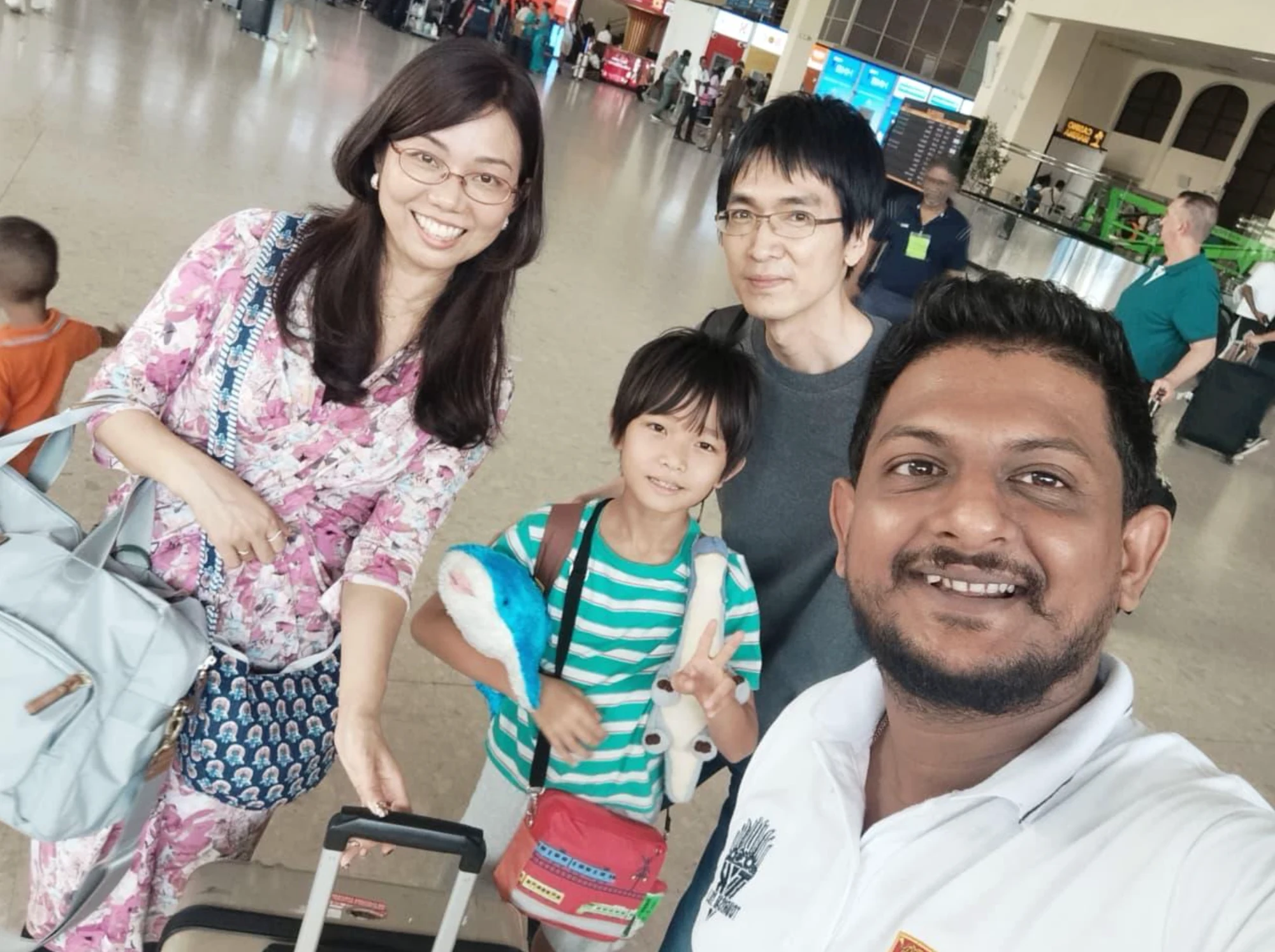 タクシーチャーターを利用した旅行客の写真 1
