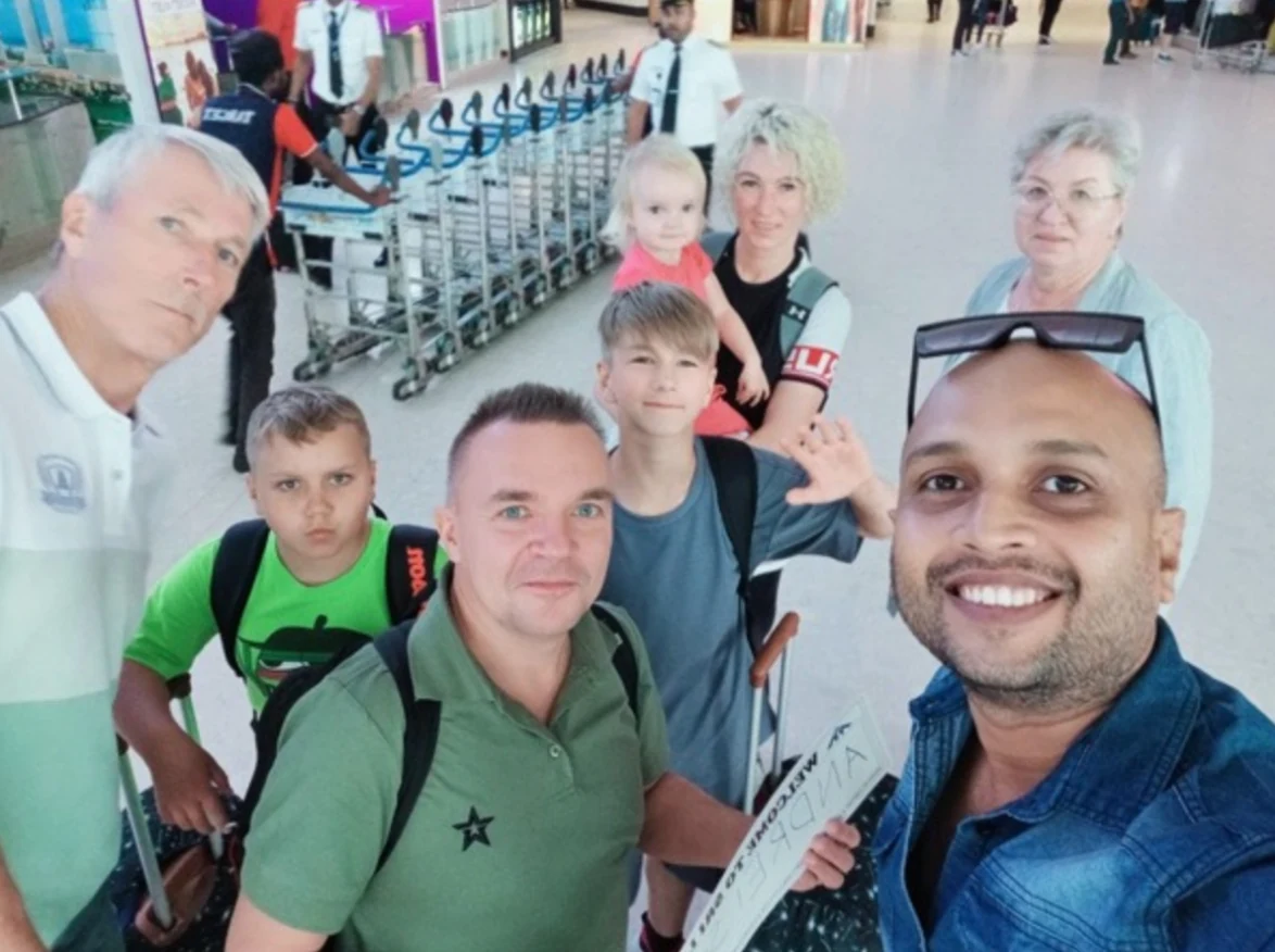 タクシーチャーターを利用した旅行客の写真 3